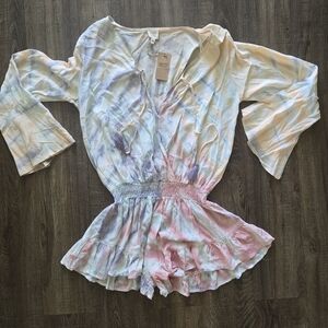 Surf Gypsy Pastel Tie-Dye Romper